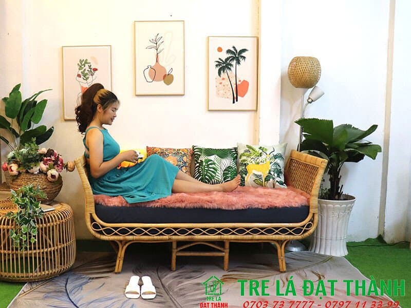 Ghế Mây Dài - GMDAI017